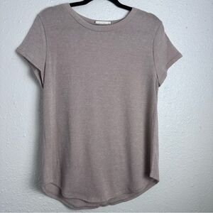 ⭐️BomBom Sweater Knit Women's Casual Short Sleeve Top‎ Size Large
